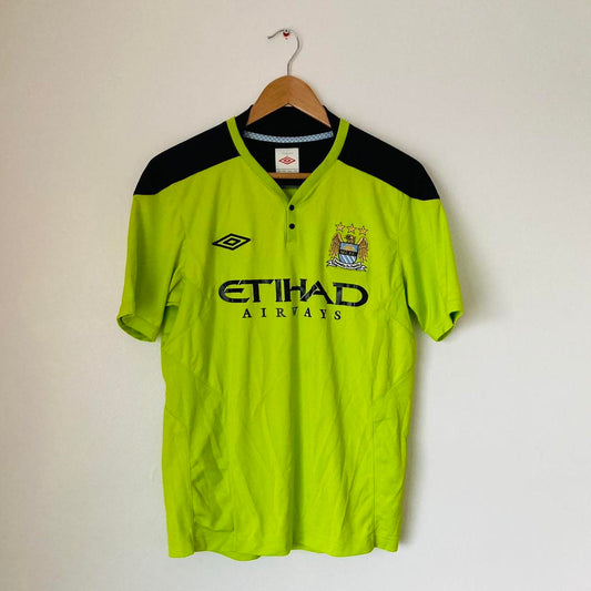 Manchester City 2011/2012 Green Training Shirt (M)