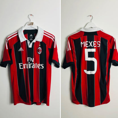 AC Milan 2012/2013 Red & Black Home Football Shirt (M)