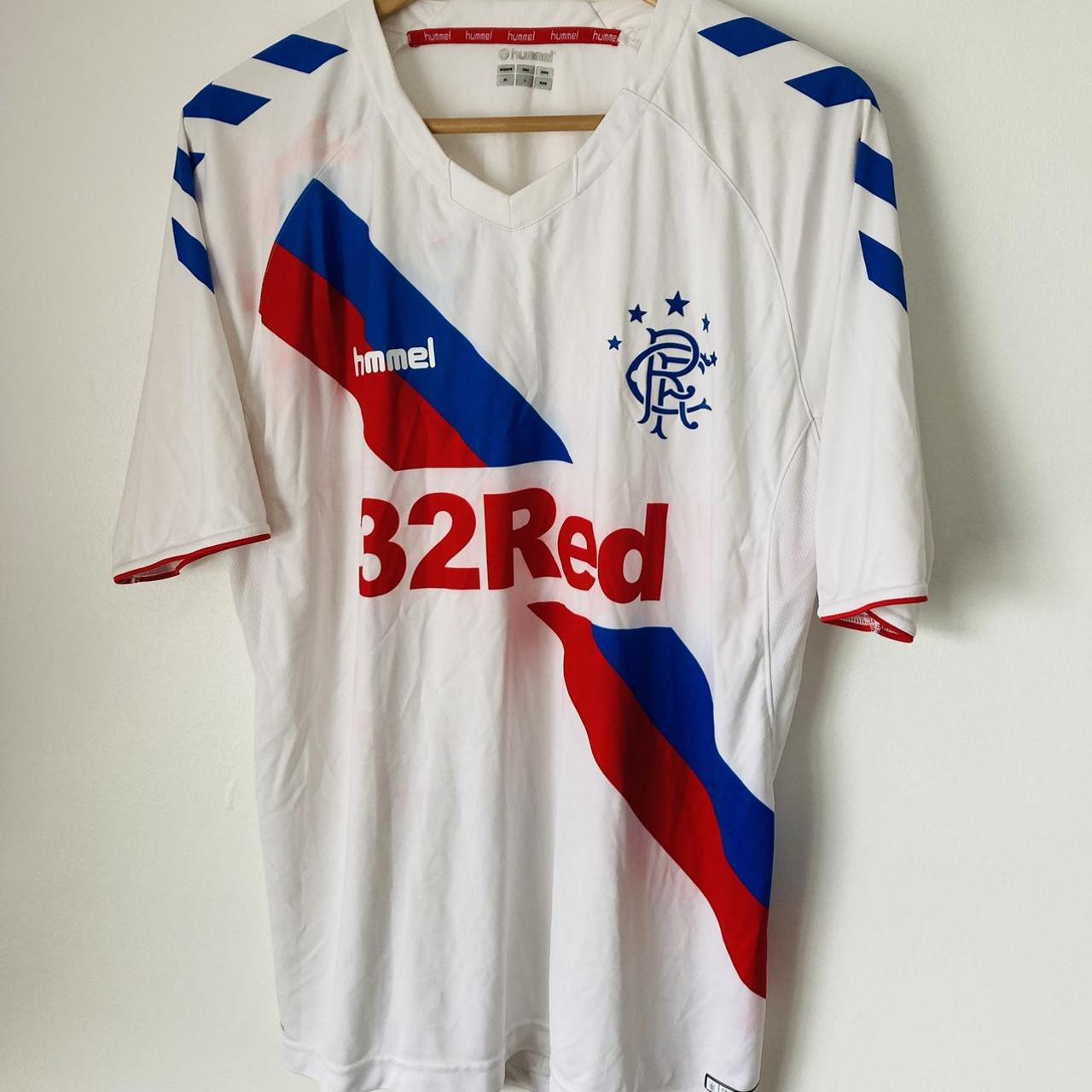 Rangers 2018/2019 White Away Football Shirt (L)