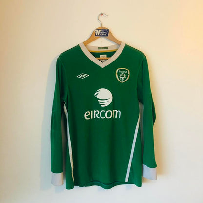 Republic of Ireland 2010/2012 Green Football Shirt (S)