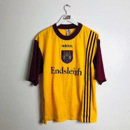 Burnley 1996/1997 Yellow Away Football Shirt (L)