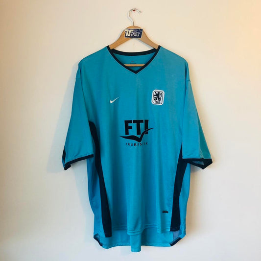 1860 Munich 2000/2001 Blue Football Shirt (XXL)