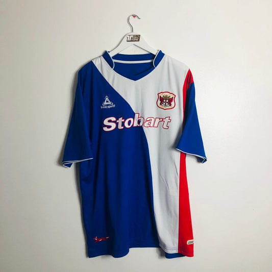 Carlisle United 2007 Blue & White Home Football Shirt (XL)