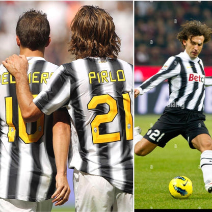 Juventus 2011/2012 Black & White Home Football Shirt (L)