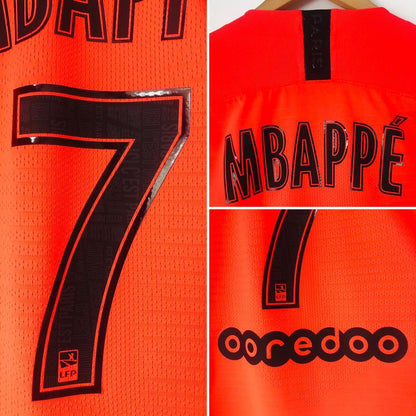 Paris Saint-Germain 2019/2020 Orange Away Football Shirt (M)