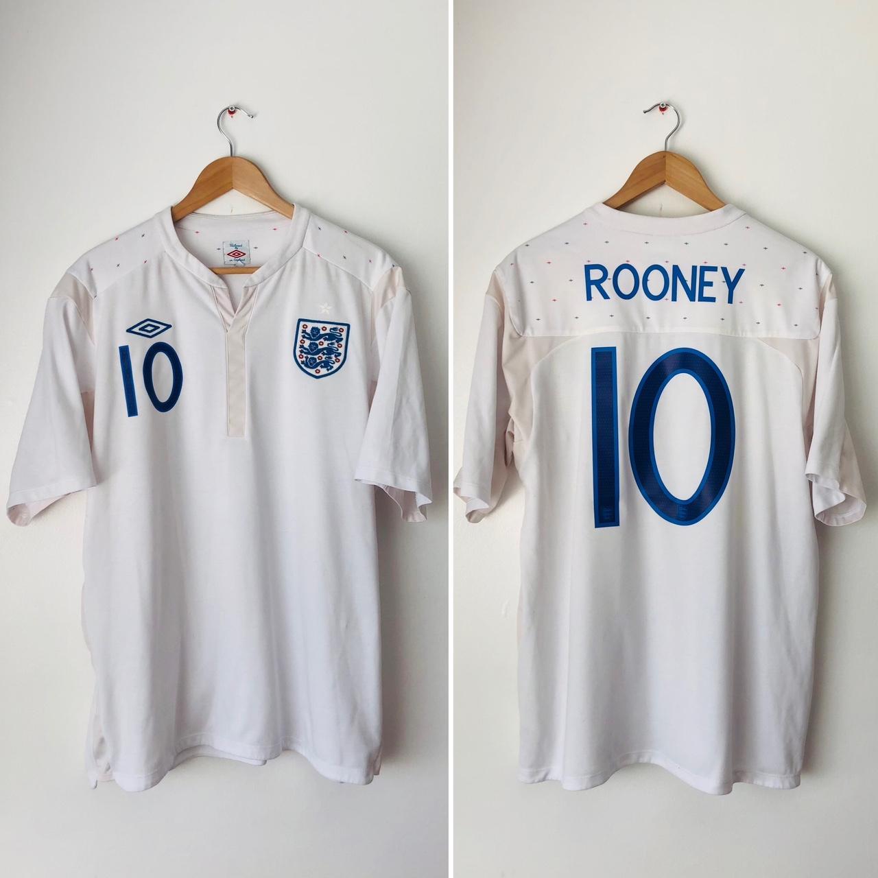 England 2010/2012 White Home Football Shirt (XL)