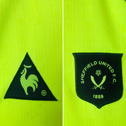 Sheffield United 1998/1999 Neon Away Football Shirt (L)