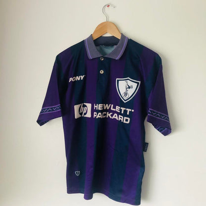 Tottenham Hotspur 1995/1997 Blue & Purple Away Football Shirt (S)