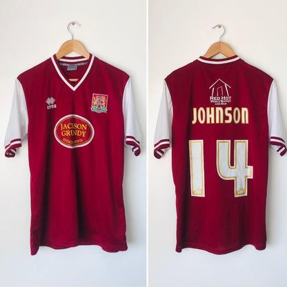 Northampton Town 2011/2012 Red Home Football Shirt (L)