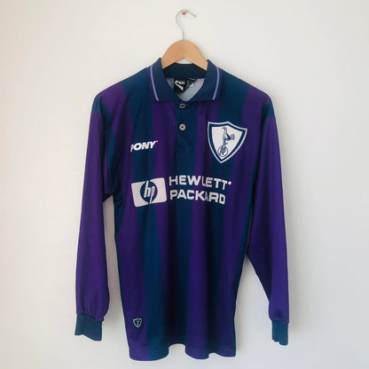 Tottenham Hotspur 1995/1997 Navy & Purple Away Football Shirt (S)