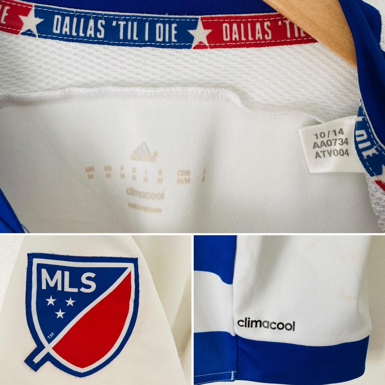 FC Dallas 2015/2017 Blue & White Away Football Shirt (M)