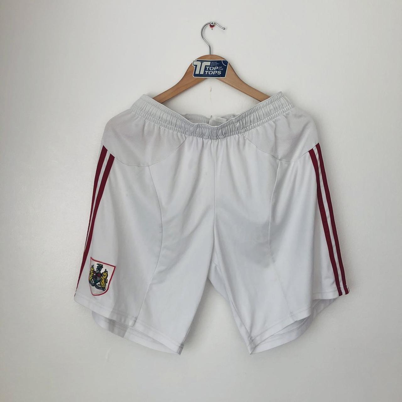 Bristol City 2010/2011 White Away Football Shorts (L)