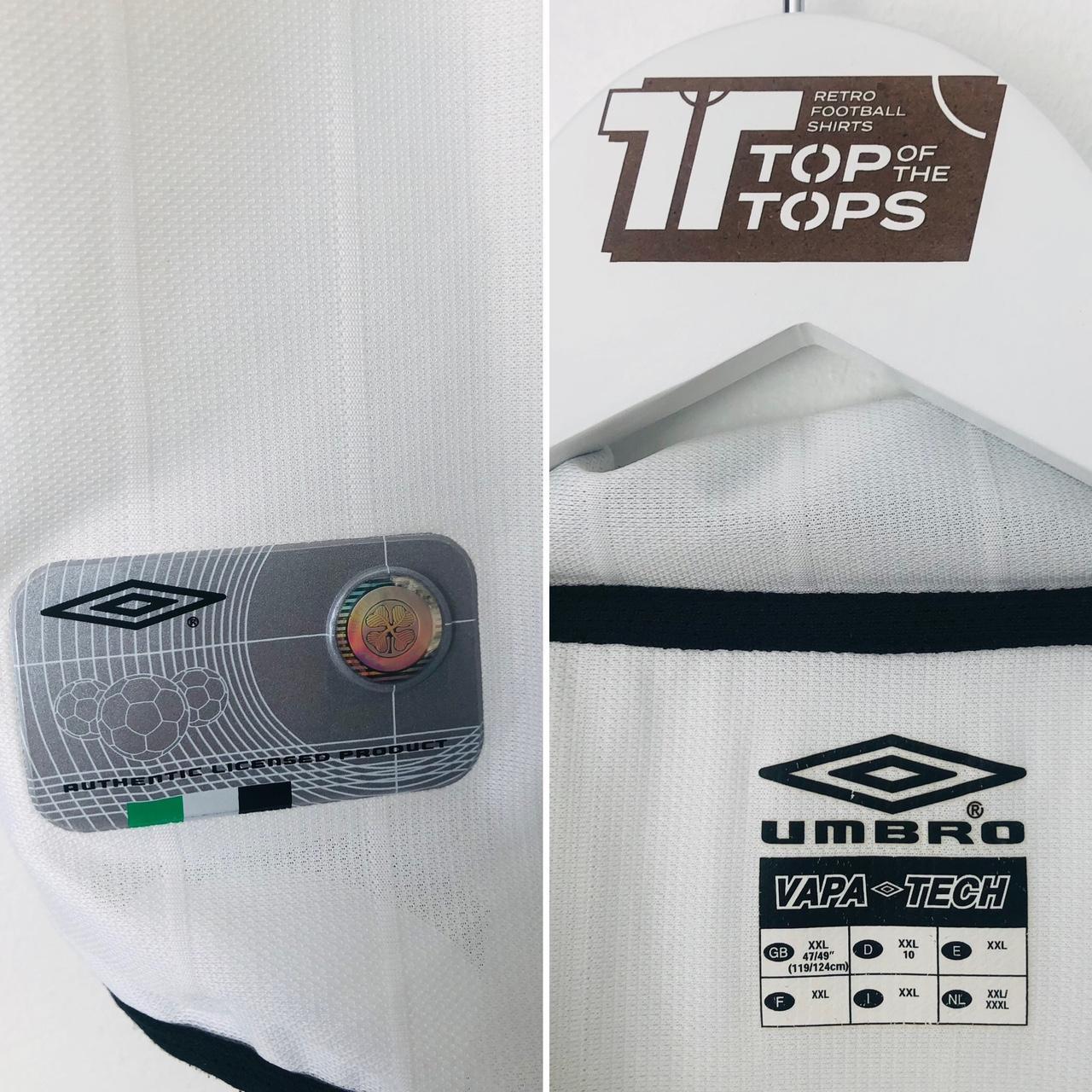 Celtic 2001/2002 White Away Football Shirt (XXL)