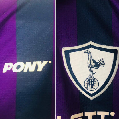 Tottenham Hotspur 1995/1997 Blue & Purple Away Football Shirt (S)