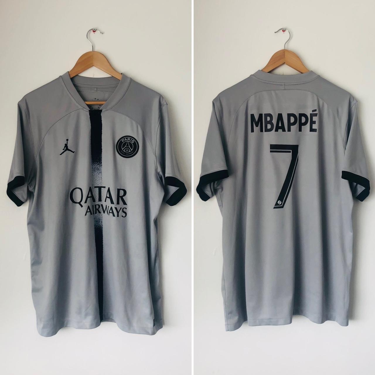 Paris Saint-Germain 2022/2023 Grey Away Football Shirt (XL)