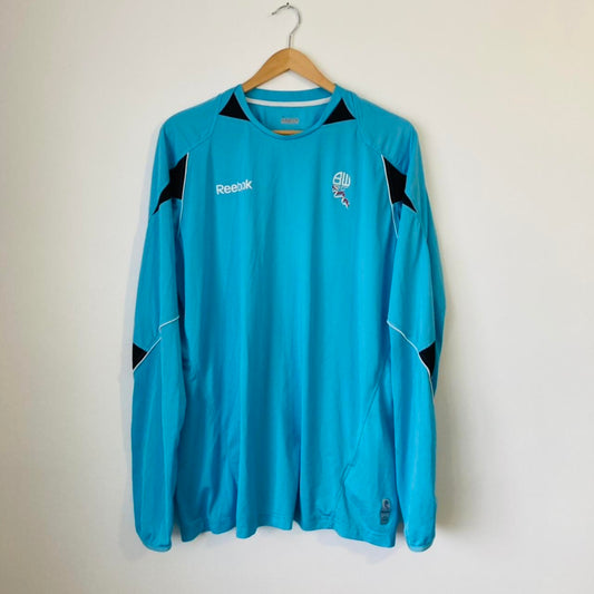 Bolton Wanderers 2007/2008 Blue Goalkeeper Shirt (XL)