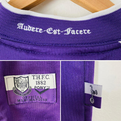 Tottenham Hotspur 1998/1999 Purple Away Football Shirt (M)