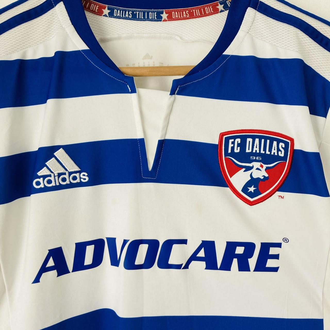 FC Dallas 2015/2017 Blue & White Away Football Shirt (M)