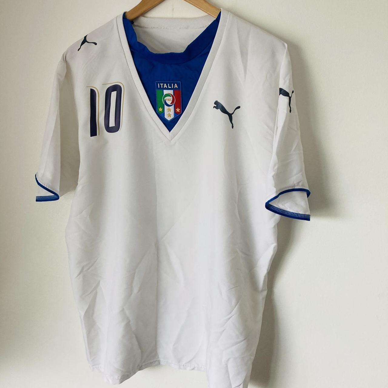 Italy 2006/2007 White Away Football Shirt (L)