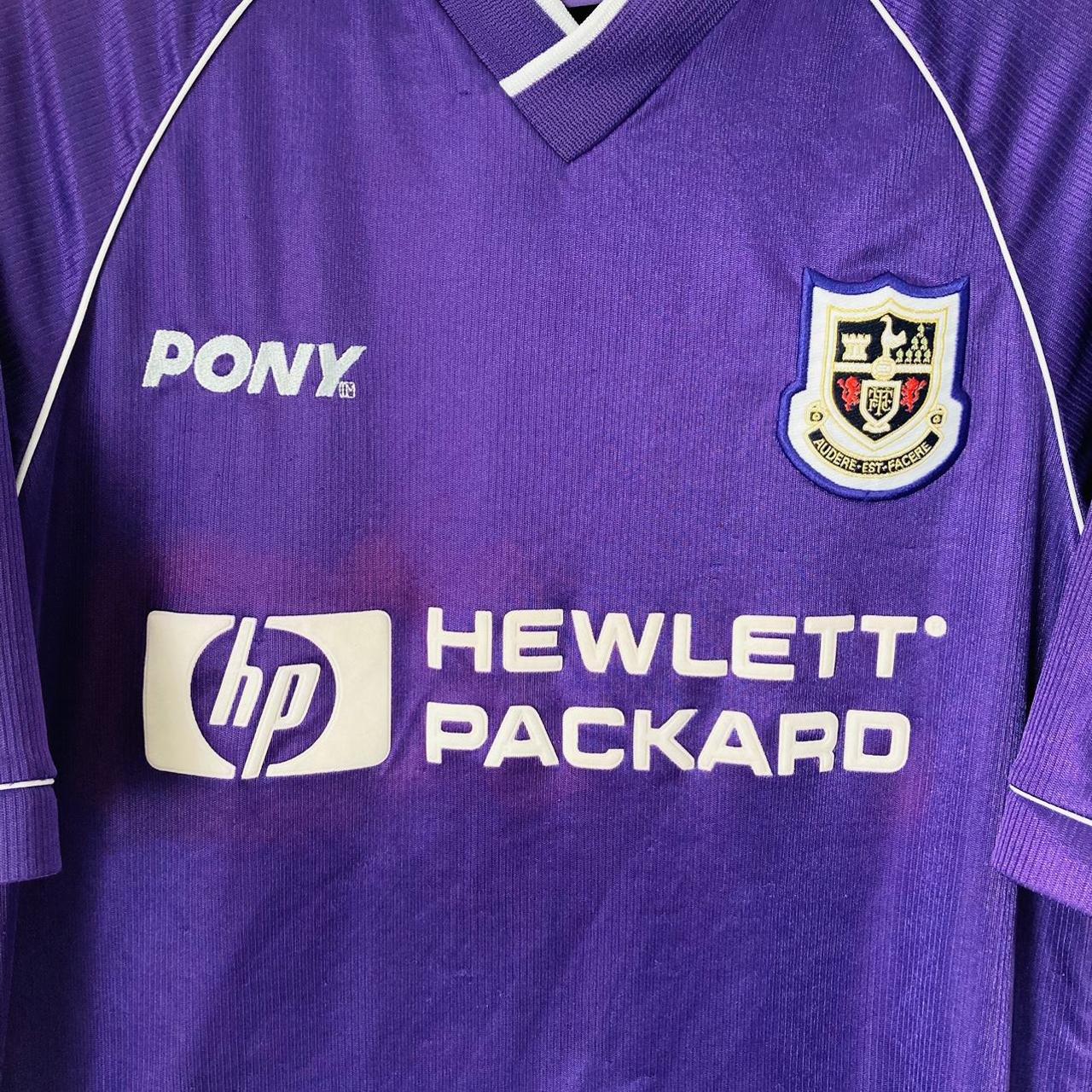 Tottenham Hotspur 1998/1999 Purple Away Football Shirt (M)