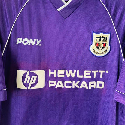 Tottenham Hotspur 1998/1999 Purple Away Football Shirt (M)