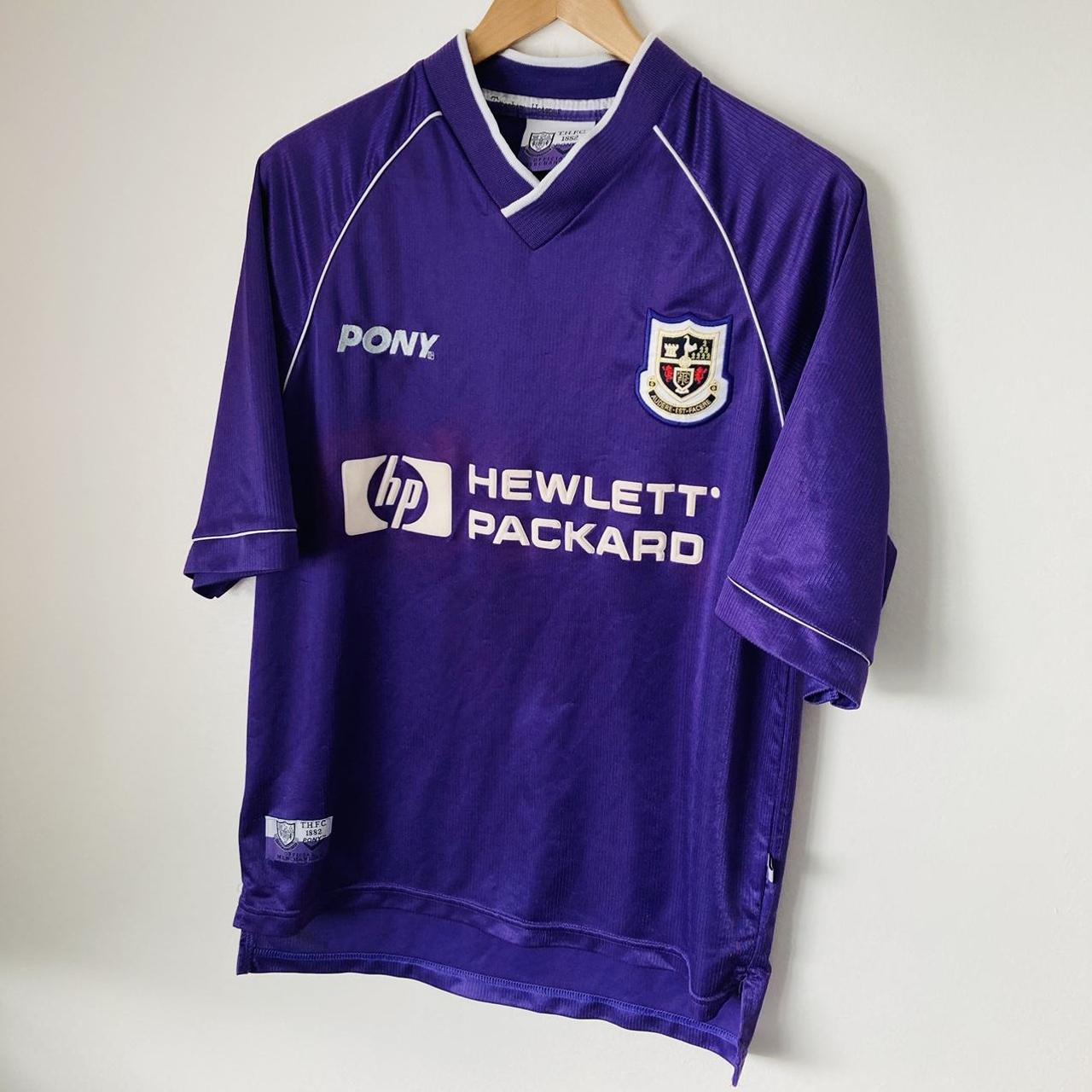 Tottenham Hotspur 1998/1999 Purple Away Football Shirt (M)