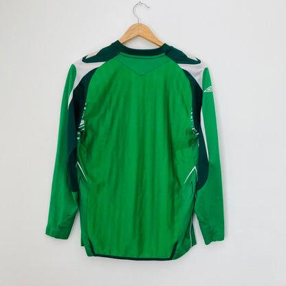 Blackburn Rovers 2007/2008 Green Goalkeeper Football Shirt (YXL)