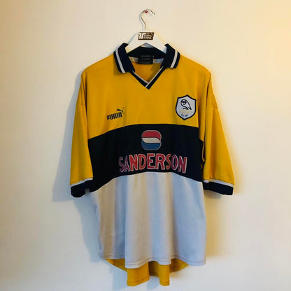 Sheffield Wednesday 1999/2000 Yellow Away Football Shirt (XXL)