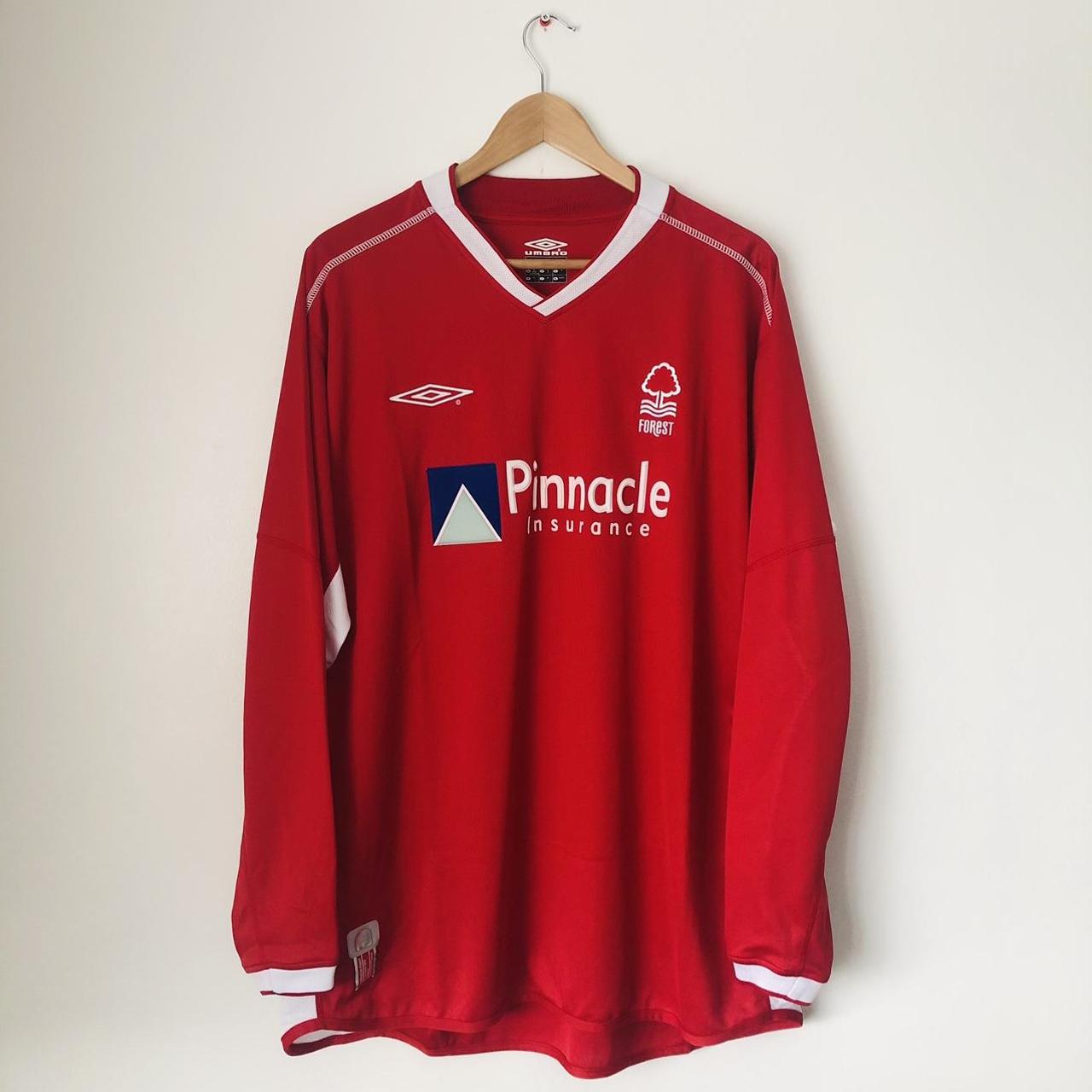 Nottingham Forrest 2002/2003 Red Home Football Shirt (XL)