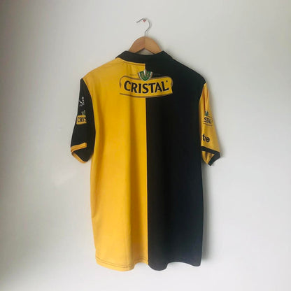 Coquimbo Unido 2011/2012 Yellow & Black Home Football Shirt (XL)