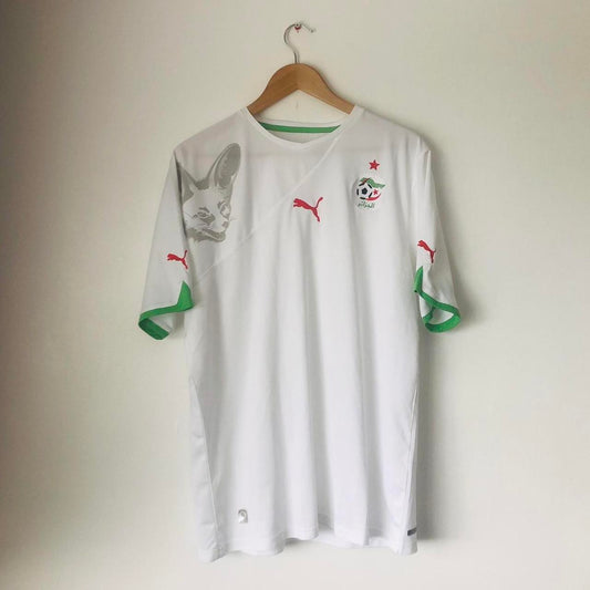 Algeria 2010/2011 White Home Football Shirt (XL)