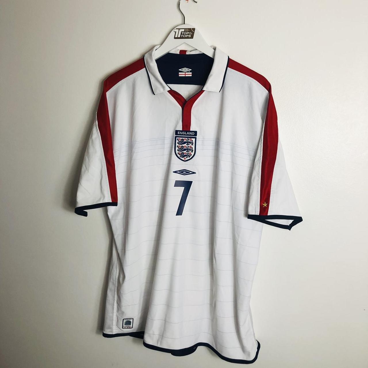 England 2003/2005 White Home Football Shirt (XXL)