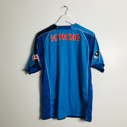 Jubilo Iwata 2005/2006 Blue Home Football Shirt (XL)