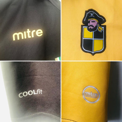 Coquimbo Unido 2011/2012 Yellow & Black Home Football Shirt (XL)