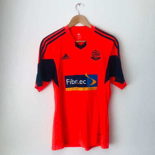 Bolton Wanderers 2013/2014 Red Away Football Shirt (M)