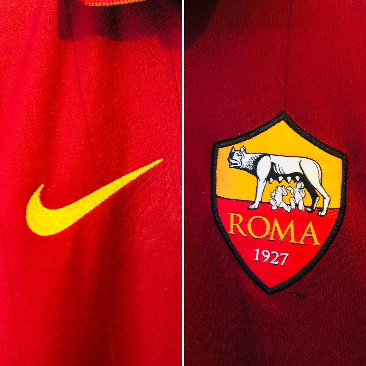 Roma 2014/2015 Red Home Football Shirt (M)