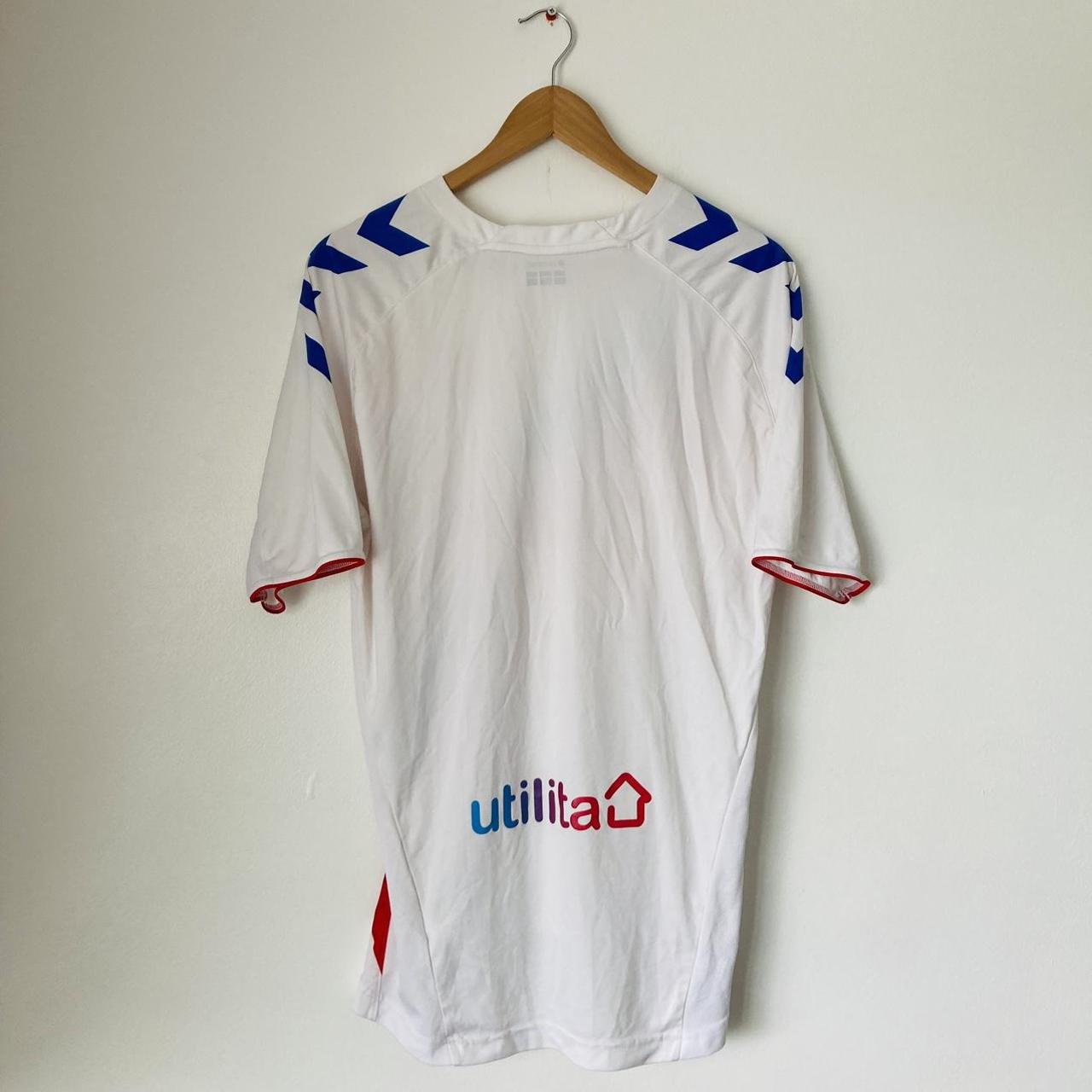 Rangers 2018/2019 White Away Football Shirt (L)