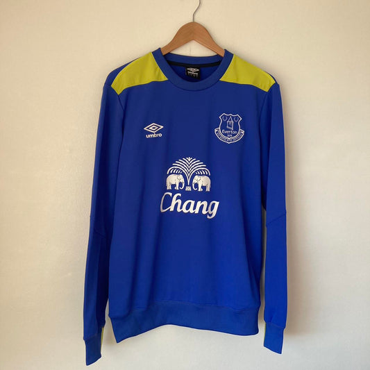 Everton 2014/2015 Blue Training Jumper (L)