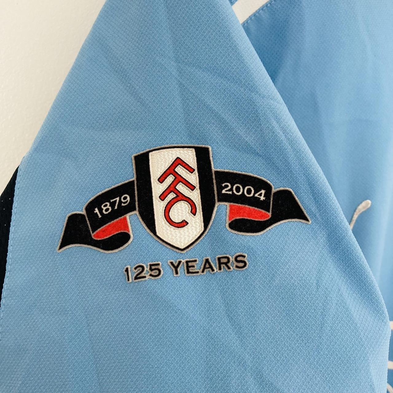 Fulham 2004/2005 Blue Away Football Shirt (XXL)