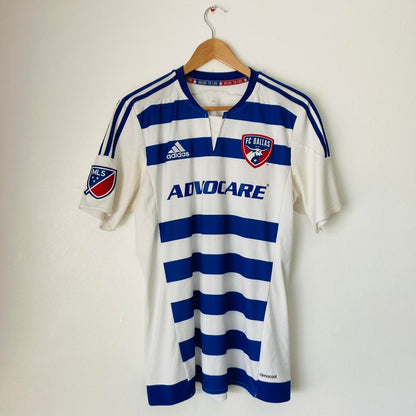 FC Dallas 2015/2017 Blue & White Away Football Shirt (M)