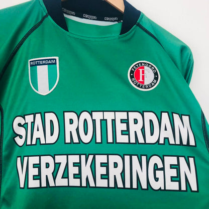 Feyenoord 2002/2003 Green Football Shirt (S)