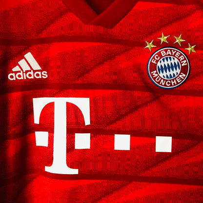 Bayern Munich 2019/2020 Red Home Football Shirt (XL)