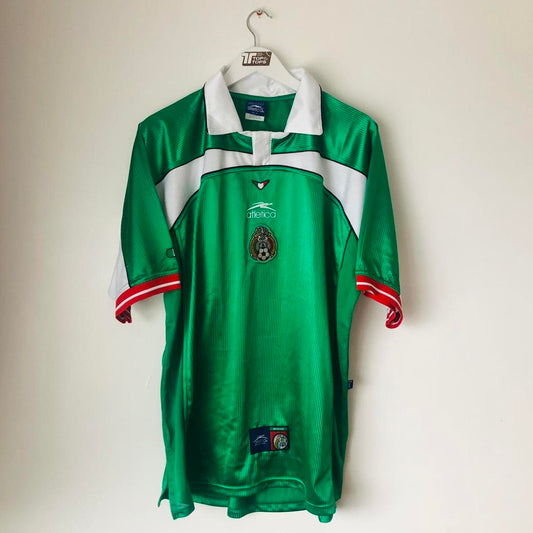 Mexico 2000/2001 Green Home Football Shirt (XL)