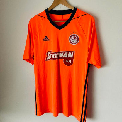 Olympiakos 2017/2018 Neon Away Football Shirt (L)