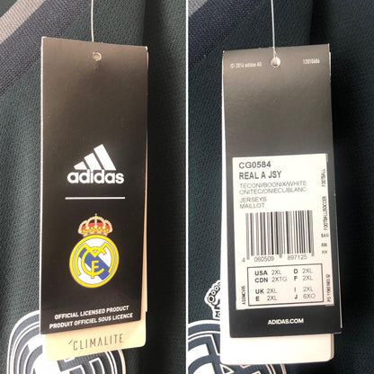 Real Madrid 2018/2019 Navy Third Football Shirt (XL)