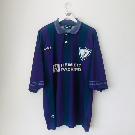 Tottenham Hotspur 1995/1997 Blue & Purple Away Football Shirt (XXL)