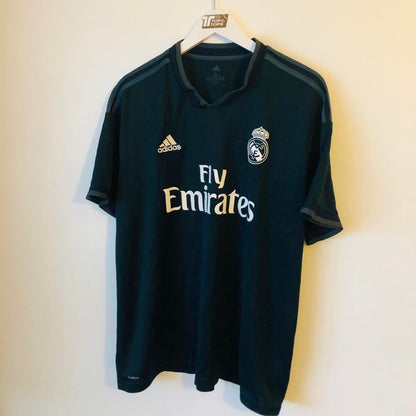 Real Madrid 2018/2019 Black Third Football Shirt (XL)