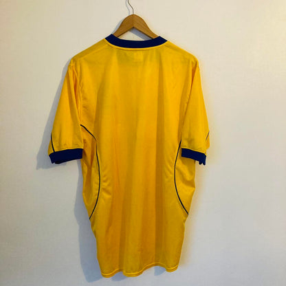 Everton 2002/2001 Yellow Away Football Shirt (L)