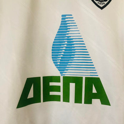 PAOK 2009/2010 White Football Shirt (L)