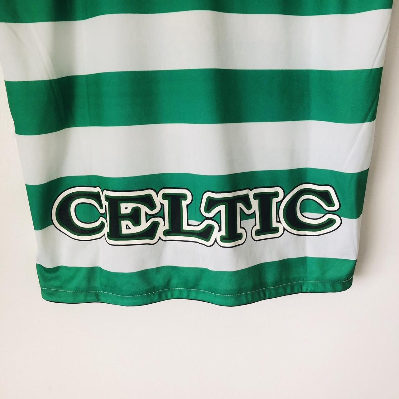 Celtic 2004 Green & White Football Shirt (XL)